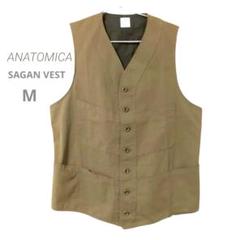 ANATOMICA/アナトミカ サガンベスト シアサッカー コットン М 茶 m78500977577_1.jpg?1740148646