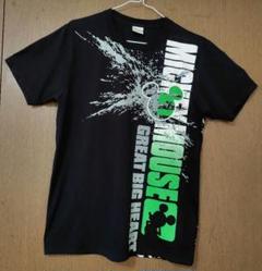 メンズTシャツ 、ミッキー柄、S サイズ165/88A、黒、中古品・美品