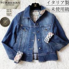 Burberry London 美品 デニムジャケット 38サイズ ショート丈 2025年最新】BURBERRY LONDON レディース Gジャン・デニム