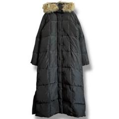 美品　Max Mara　希少44（XL～）リバーシブル　ロングダウン　ファー 美品 Max Mara 希少44（XL～）リバーシブル ロングダウン ファー
