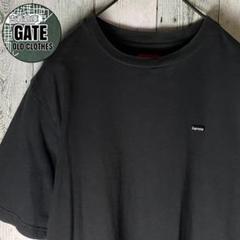 【※希少】supremeシュプリーム★スモールボックス刺繍ロゴ tシャツ 黒 M