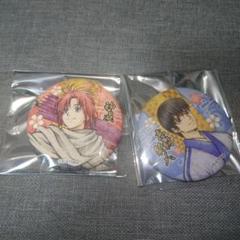 銀魂　キャラポップストア　花鳥風月　缶バッジ