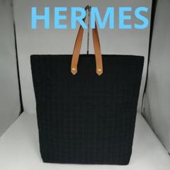 週末お値下げ❗美品 HERMESアメダバディアゴGM ネイビー HERMES - HERMES エルメス アメダバ GM トートバッグ ネイビー