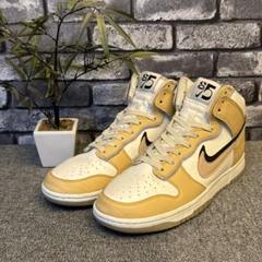 Nike Dunk High Retro ホワイト/ベージュ 28