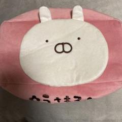 カナヘイの小動物　ピスケ　うさぎ　ティッシュボックスカバー　うさまる　クッション カナヘイの小動物 ボックスティッシュケース ぬいぐるみ
