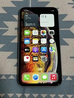 iPhone XR 64GB ゴールド 本体 バッテリー容量74%