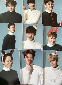 EXO チャニョル  QQ Music 中華 中国 starlight 9枚 季節のおすすめ商品 EXO チャニョル QQ Music 中華 中国