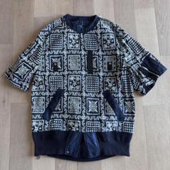 サカイ sacai x reyn spooner 全面刺繍　変形Ma1カットソー