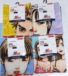 頭文字D イニシャルD ハンドタオル 4セット 計8枚 しまむら