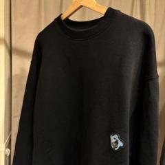OAMC フード付き ミッドナイトブルー 長袖 ロゴ スウェット OAMC | スウェット ミッドナイトブルー メンズ | YOOX