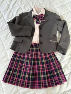 美品✨ヒロミチナカノ 女子 フォーマル ワンピース 4点セットアップ 130cm 楽天市場】入学式 スーツ 女の子 ワンピース 卒園式 子供服
