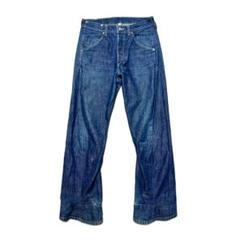 00s Julius ユリウス 変形 アークドデニム USED加工 立体裁断 00s Levi's ENGINEERED JEANS 立体裁断 デニムパンツ - メルカリ