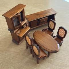ドールハウス 家具 アンティーク ミニチュア 木製 - メルカリ