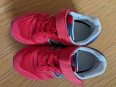 New Balance 373 レッド キッズスニーカー