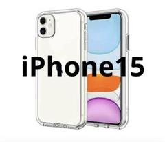 iPhone15ケース黄ばみなし 衝撃吸収 バンパーカバー TPU クリア