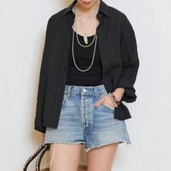 新品未使用品【*Linen シャツ】のサムネイル
