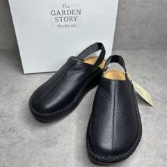 新品 タグ 箱付き ミスキョウコ 牛革レザー サボ サンダル S