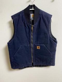 世界有名な Carhartt カーハート ダックベスト 黒 Mサイズ