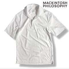 MACKINTOSH PHILOSOPHY“TROTTER”ワンボタンポロシャツ