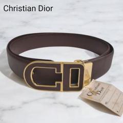 未使用品❗️クリスチャンディオールビンテージCDロゴバックル