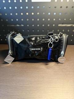 00s DIESEL archive metal logo ハンドバッグ Y2K 黒｜Yahoo