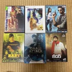 インド映画*DVD ラーナー・ダッグバーティ出演作品　6作品セット