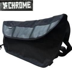 【美品】CHROME クローム メッセンジャーバッグ シンプル MD 15L 黒