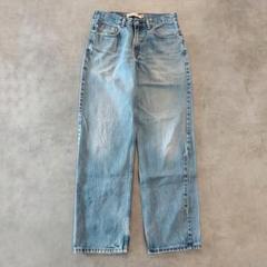 リーバイス550 Levis W32 ブルーデニム 青 ヒゲ 縦落ち 14995