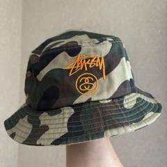 old stussy バケットハット　バケハ　レインドロップ　カモフラ old stussy バケットハット バケハ レインドロップ カモフラ