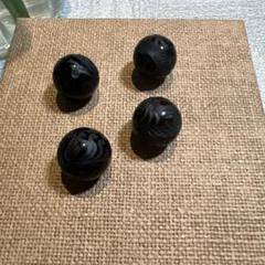 四神　ししん　黒大粒　13㍉　玄武、青龍、白虎、朱雀￼