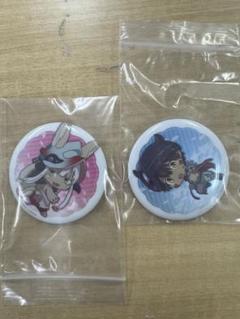 メイドインアビス　グリッター缶バッジ　ナナチ　レグ　烈日の黄金郷
