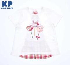 KP うさぎキャンディー後ろ切り替え半袖Tシャツ