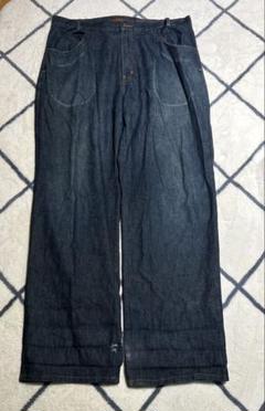 90s SEANJOHN W34 バギーブラックデニムショーツ ダミエ柄 B系 90s SEANJOHN W34 バギーブラックデニムショーツ ダミエ柄 B系