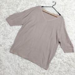 UNIQLO✨良品　3Dコットンパフスリーブセーター　ぽっちゃりサイズ（3XL）