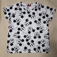 ミッキーマウス半袖Tシャツ Mサイズ ラグラン袖