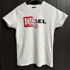 ディーゼル DIESEL Tシャツ めくれ クルーネックキッズTシャツ 14Y