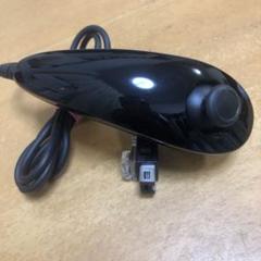【匿名　送料無料】家庭用ゲーム機　任天堂Wiiヌンチャク　ブラック375-8