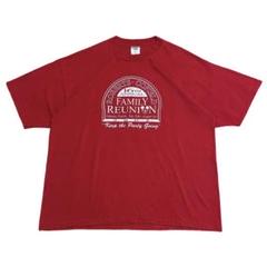00s JERZEES ジャージーズ ミッキー tシャツ レッド 2XL