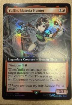 マテリアハンター、ユフィ　拡張　foil 日本語 MTG マテリアハンター、ユフィ 日本語 拡張 FOIL 1枚 - メルカリ