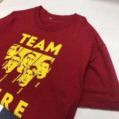 【美品】グラフィックTシャツ レッド メンズ2XL相当