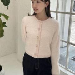 SNIDEL Sustainableファーライクカーディガン SNIDEL（スナイデル）の「ファーライクカーディガン（ニット