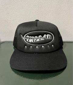 新品 未使用 VALLAD STUDIO LOGO BLK メッシュ キャップ 黒