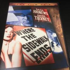 廃盤　◯ジーン・ティアニー　フィルム・ノワール「歩道の終わる所」輸入盤DVDのサムネイル