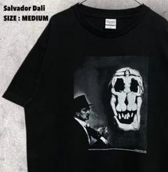 サルバドール・ダリ 官能的な死 Tシャツ 芸術 アート セントマイケル ブラック
