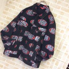 【666総柄デザイン】Supreme シュプリーム オーバー デニムジャケット
