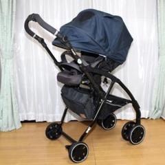 Combi ベビーカー　atto type-S ネイビー　エッグショック Amazon.co.jp: コンビ ベビーカー AttO (アット) type-S SG基準