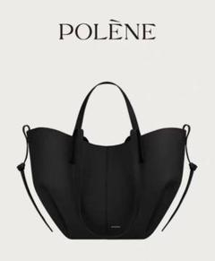 POLÈNE ブラックレザートートバッグ　大 2025年最新】POLENE バッグ トートの人気アイテム - メルカリ