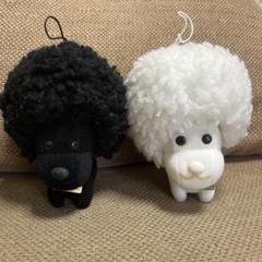 【アフロ犬】激レア MONO COMME CAコラボ2体セット アフロ犬】激レア MONO COMME CAコラボ2体セット