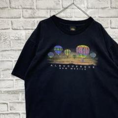 USA製90sヴィンテージTシャツ！シングルステッチ　ブラック半袖古着XL710