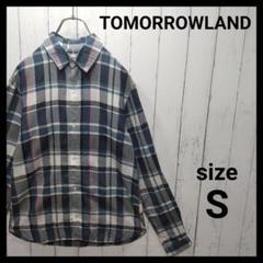 【TOMORROWLAND】 Sheer Plaid Shirt　E257